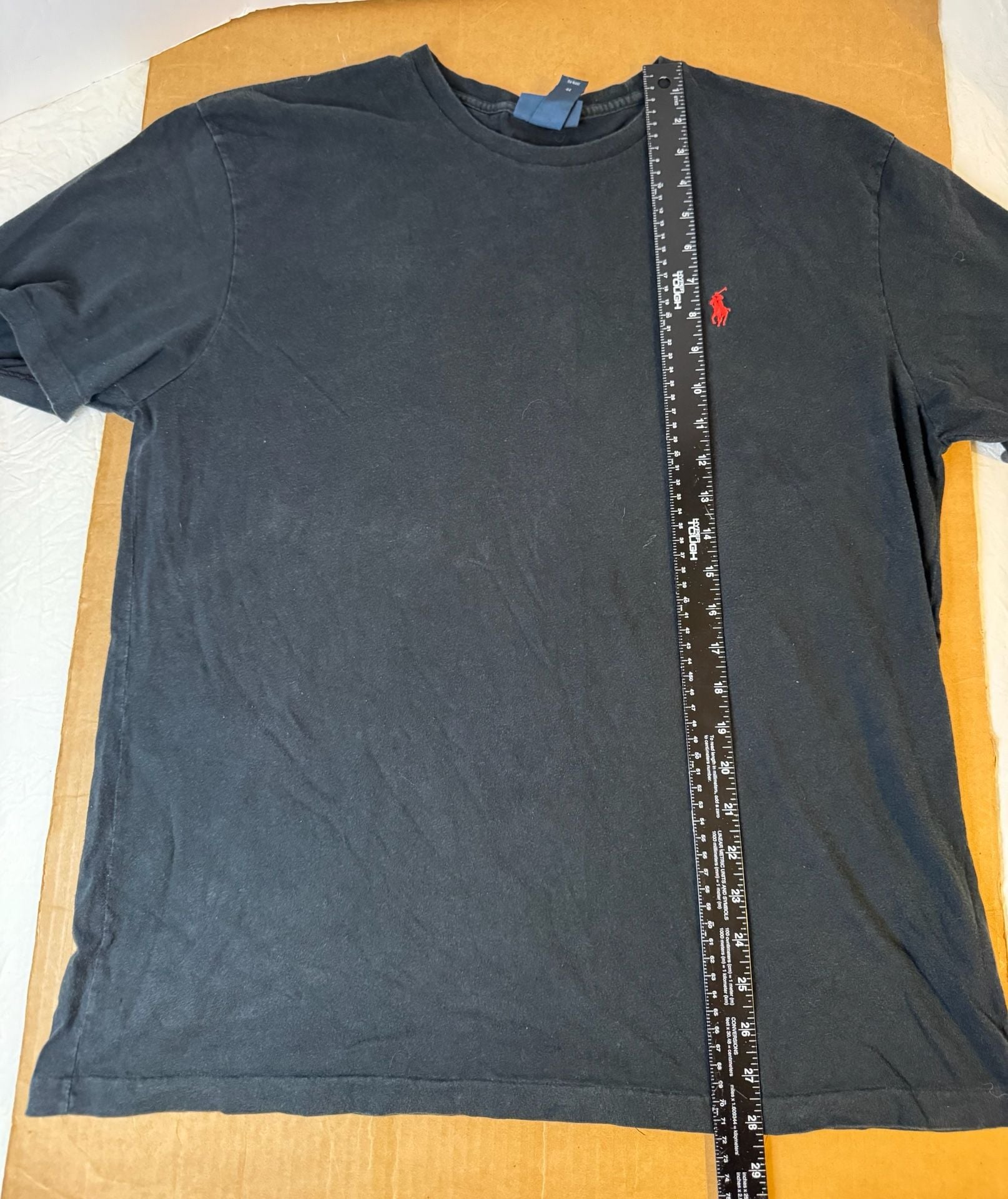 Polo Ralph Lauren Black Cotton Crewneck T-Shirt L 10