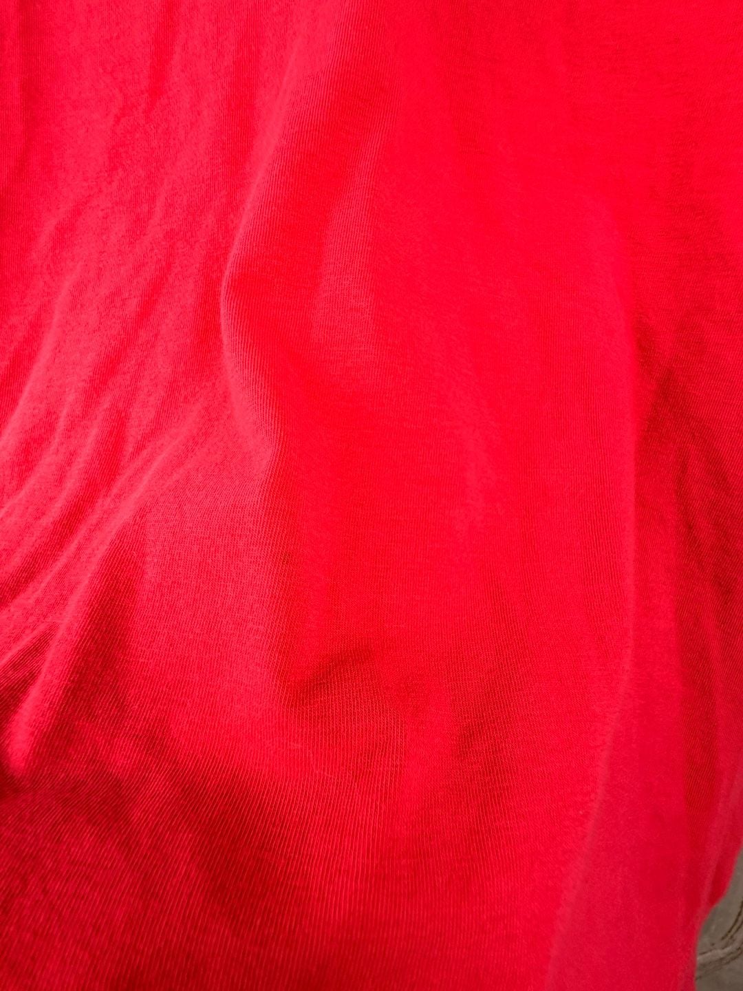 Boden Scoop Neck Long Sleeve Top US 8 Red Cotton Blend Tee 7