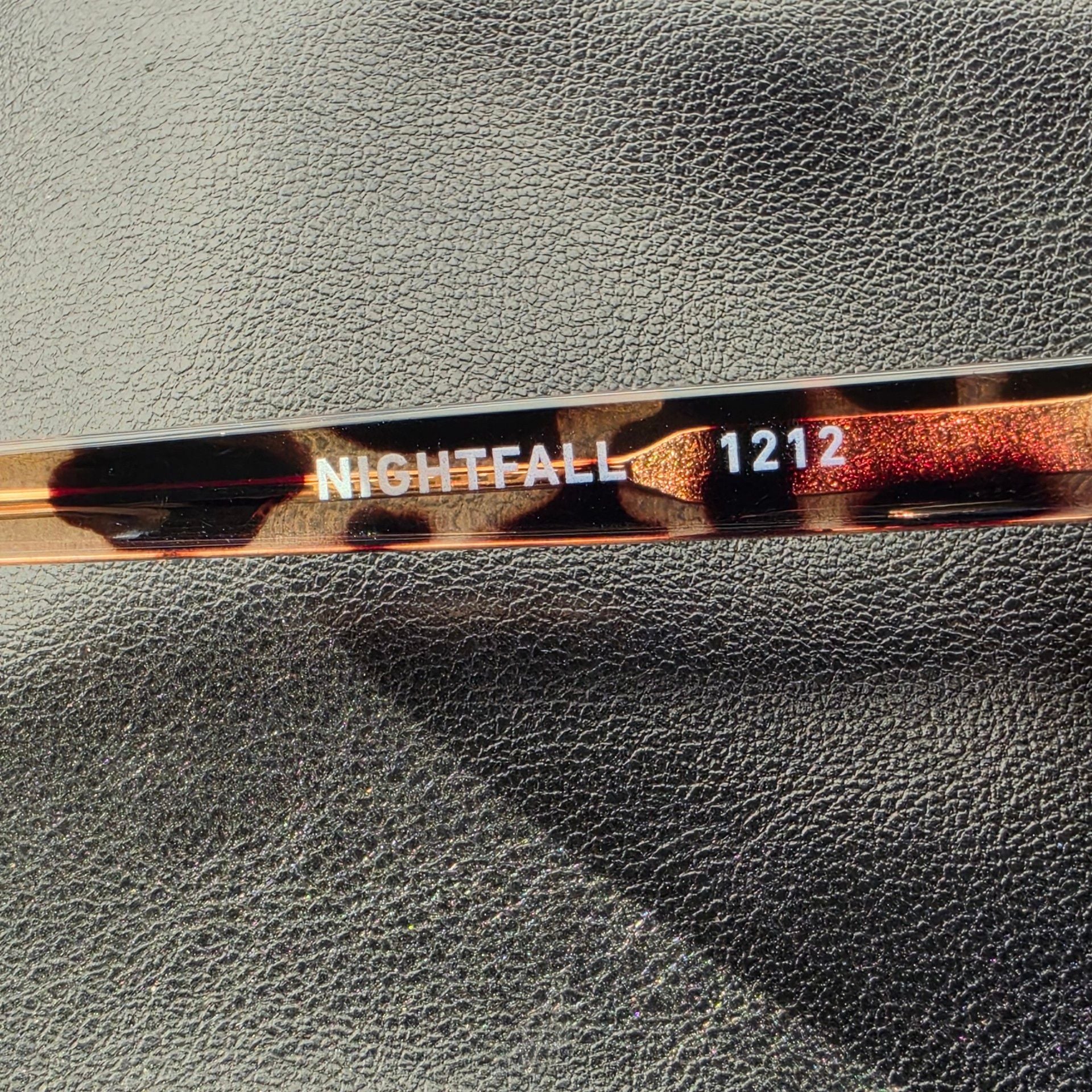 Quay Nightfall Shield Sunglasses Tortoise Purple Gradient 10