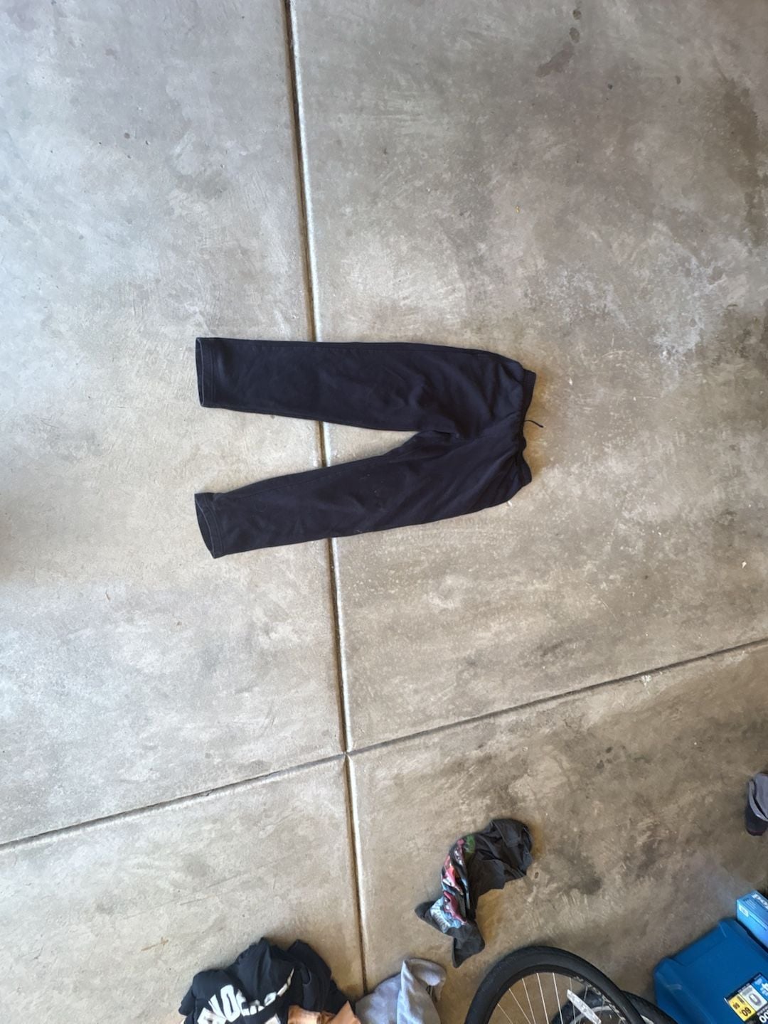 Tek Gear Ultra Soft Fleece Sweatpants Size M Black Straight 2