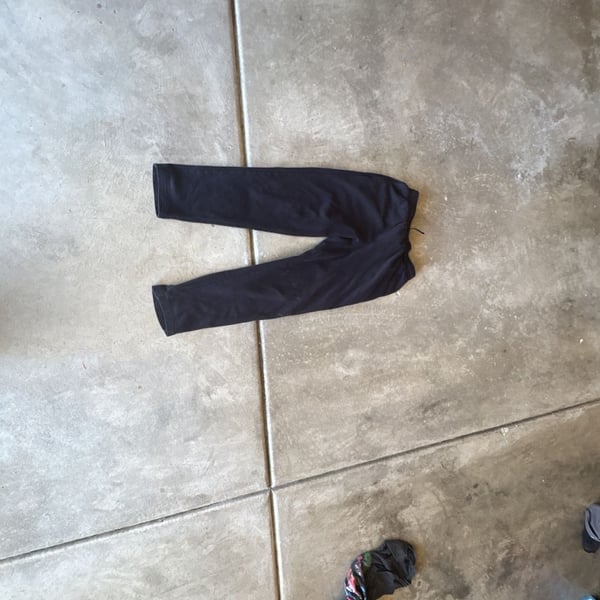 Tek Gear Ultra Soft Fleece Sweatpants Size M Black Straight