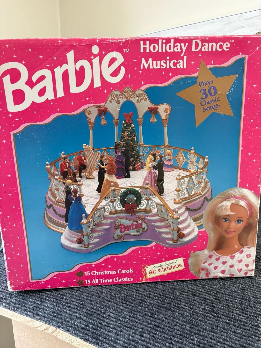 Barbie Holiday Dance Musical 1997 Mr. Christmas Stage Works 14