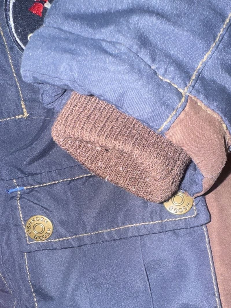 OshKosh B'gosh Winter Jacket Size 2T Blue Fleece Lined 8