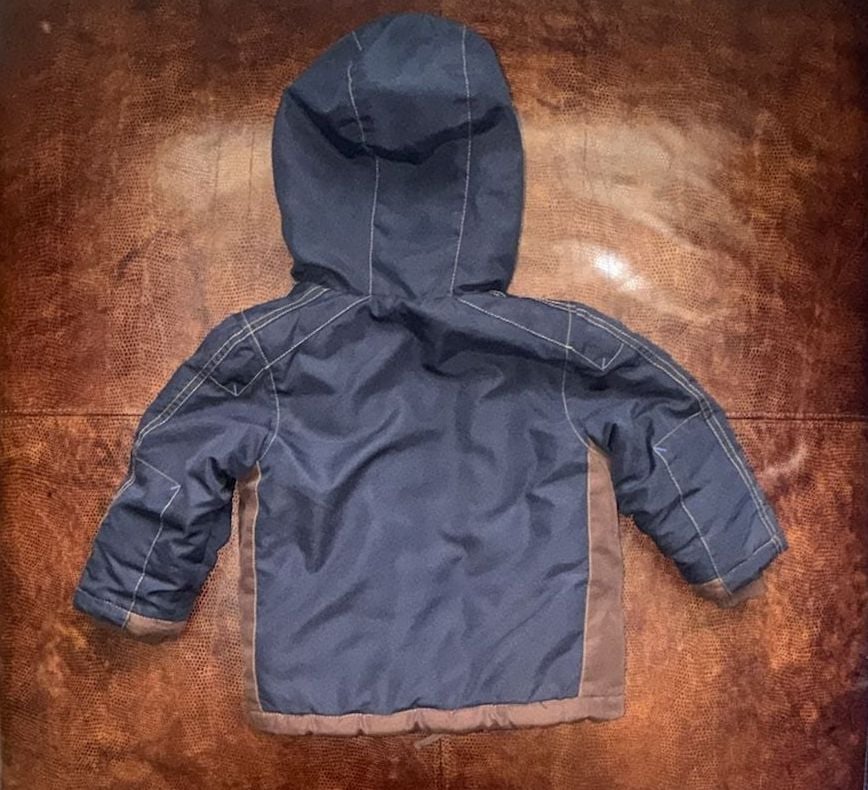 OshKosh B'gosh Winter Jacket Size 2T Blue Fleece Lined 6