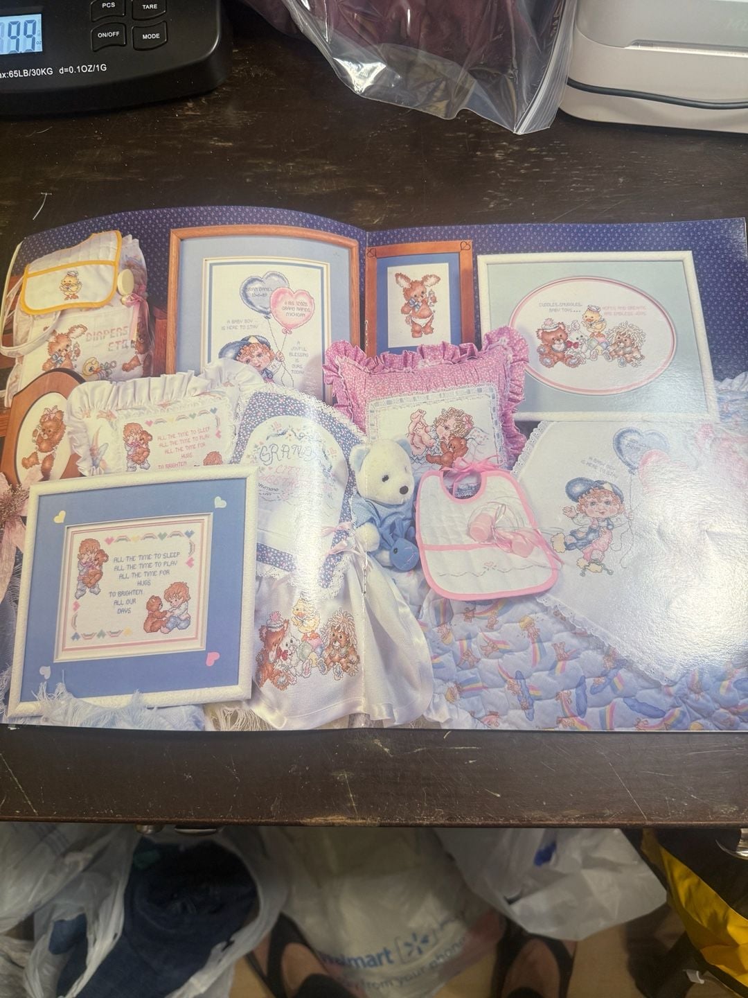 Stoney Creek Cuddles & Snuggles Book 71 Vintage Cross Stitch Baby Nursery Patterns 2