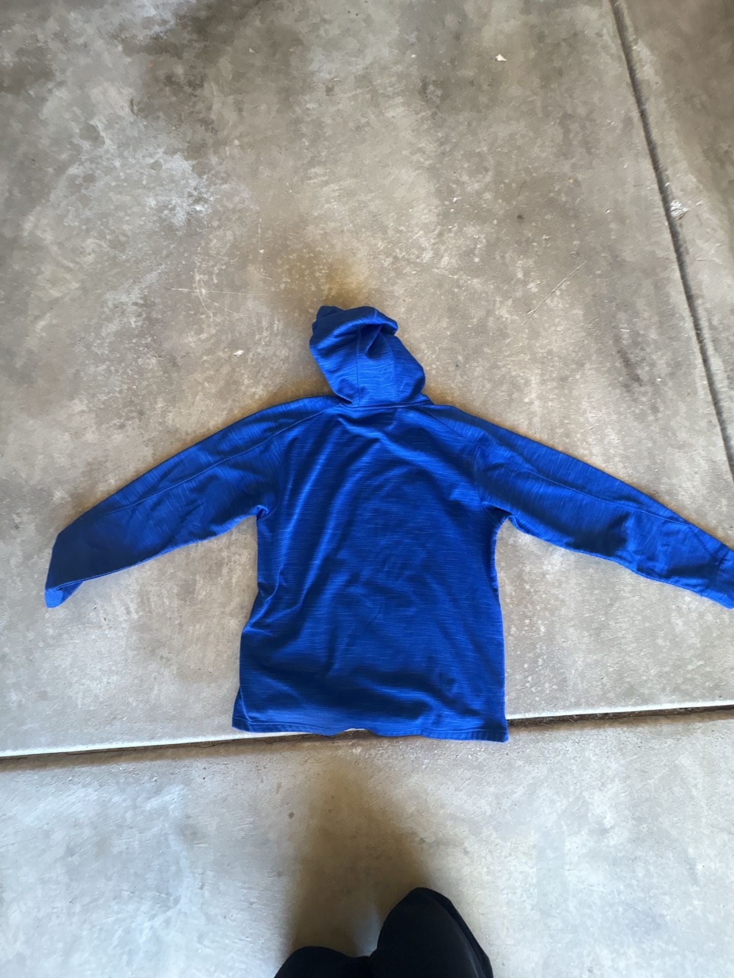 Majestic Chicago Cubs We Came to Reign Postseason Hoodie Size M Blue 3