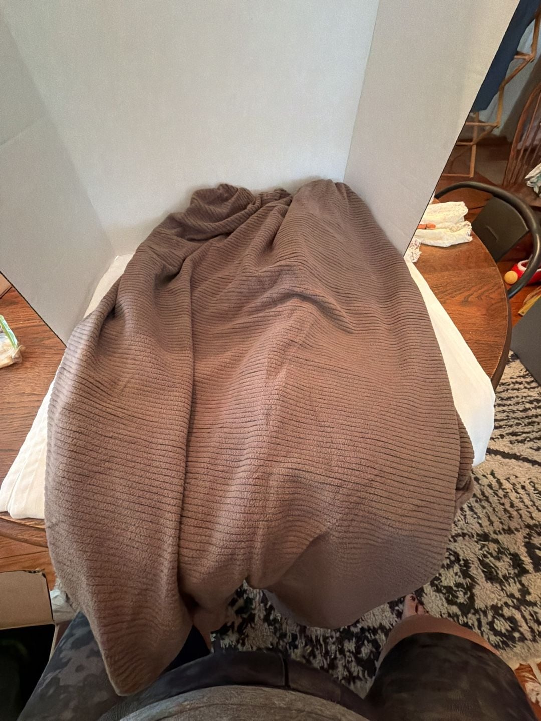 Chase Couch Cover in Brown 1
