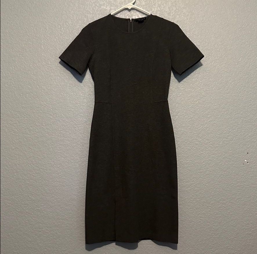 Theory Nalcia Dress Size 0 Gray 3