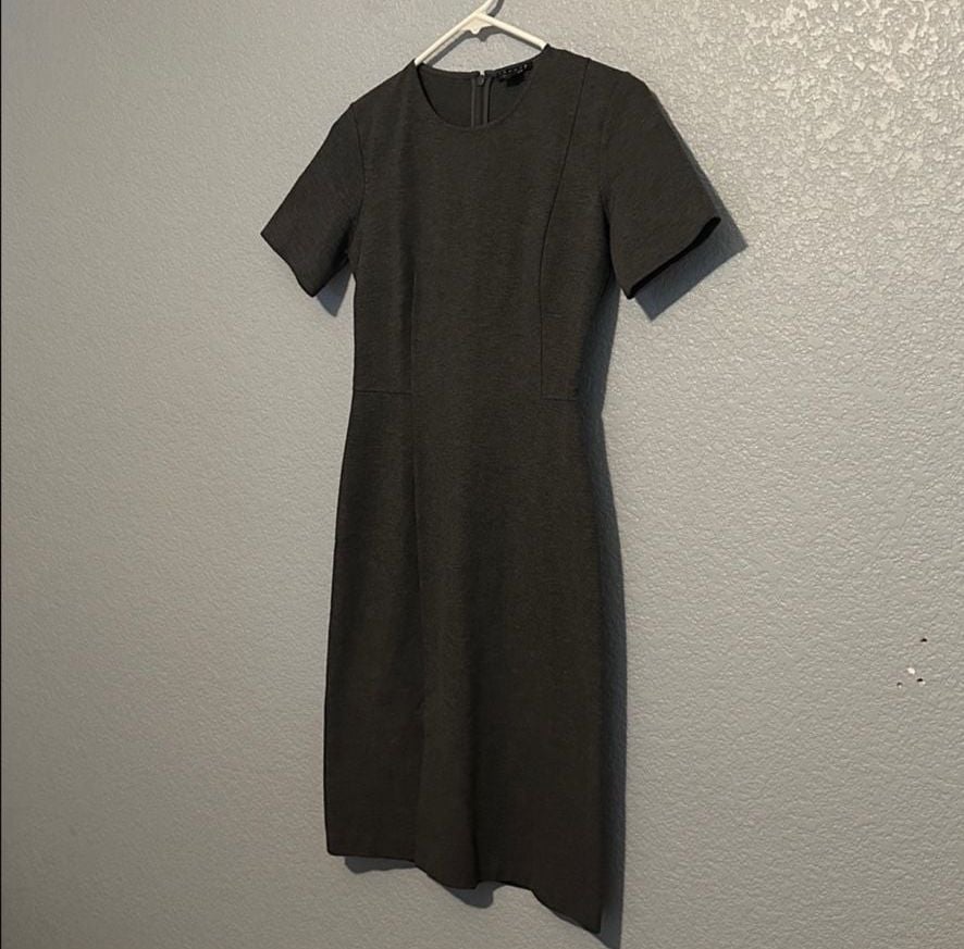 Theory Nalcia Dress Size 0 Gray 4