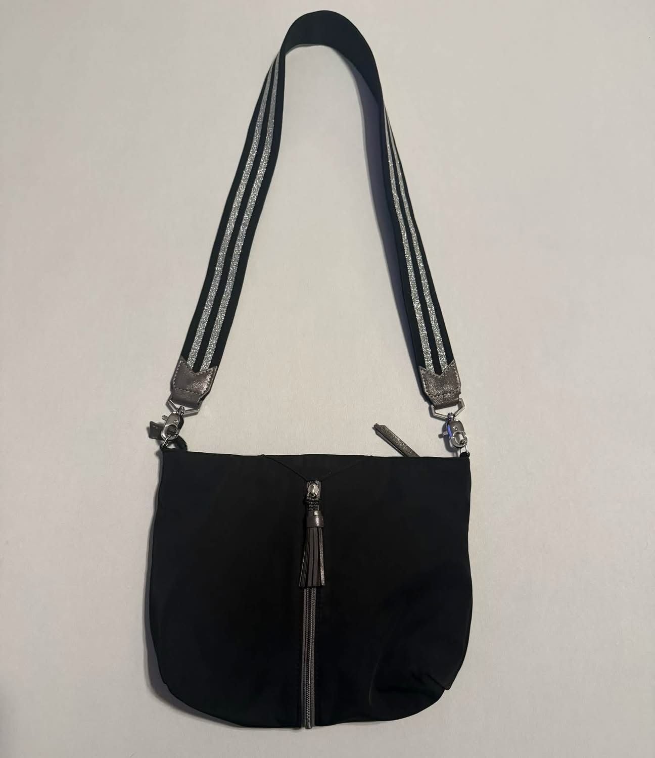 Stella & Dot Work Hard Play Hard Crossbody Bag Black 3