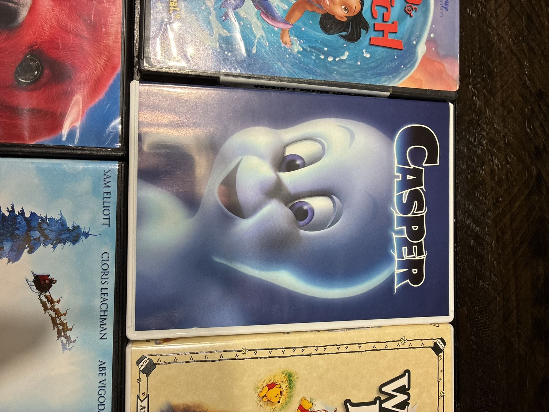 Universal Studios Lot Of 8 Family Movie DVDs Babe Winnie The Pooh Casper 3