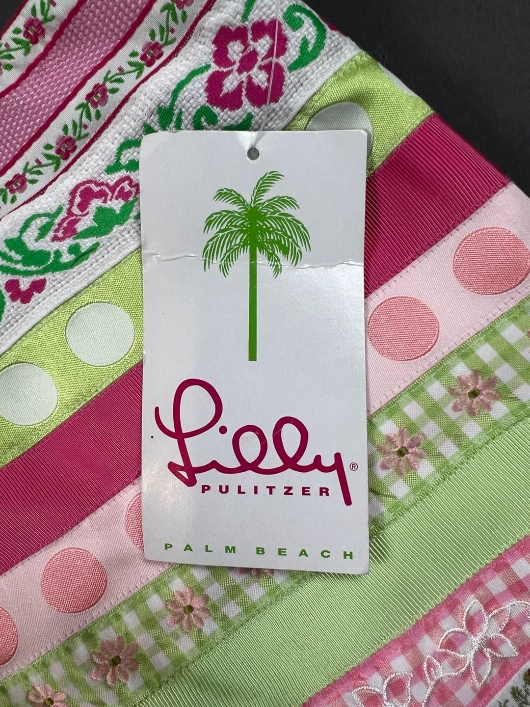 Lilly Pulitzer Flirty Skirt Size 12 Multi Ribbon Stripe Scallop Hem NWT 4