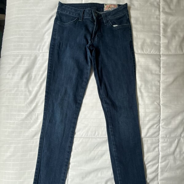 Siwy Skinny Jeans Size 24 Dark Blue Denim