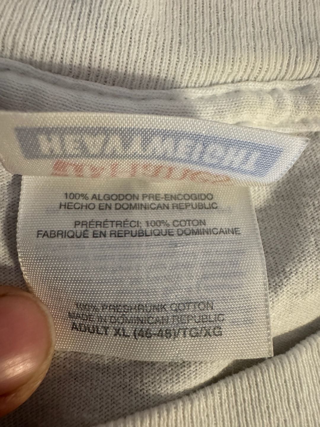 Hanes Kool 101.9 Hulabaloo 2 T-Shirt Size XL White Vintage 7