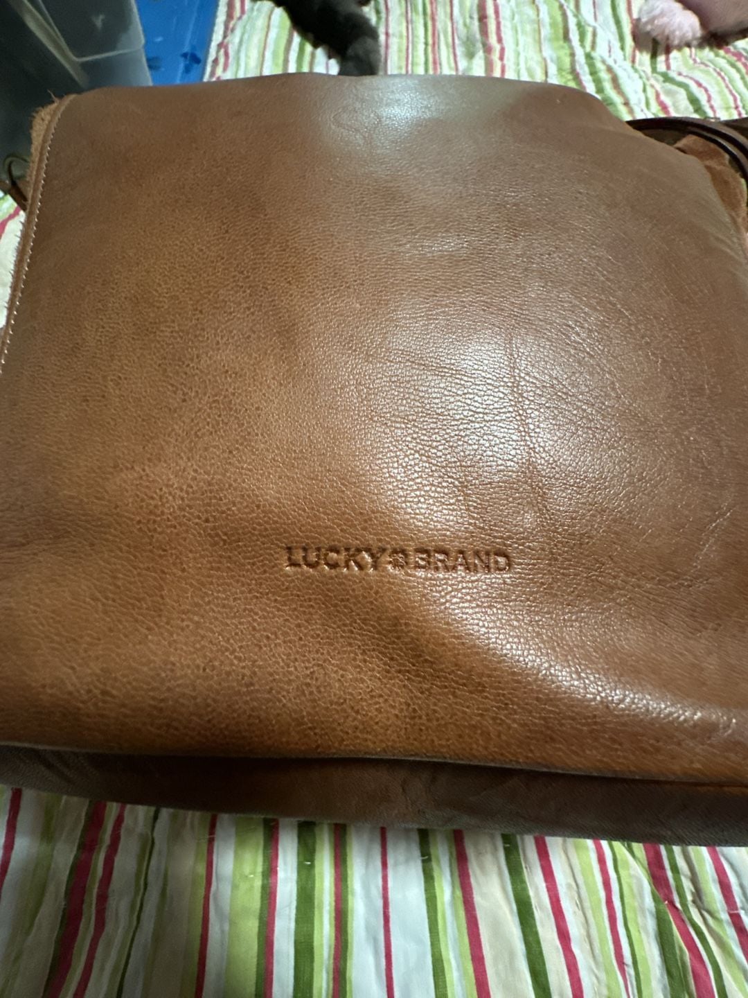 Lucky Brand Brown Leather Hobo Shoulder Bag 8