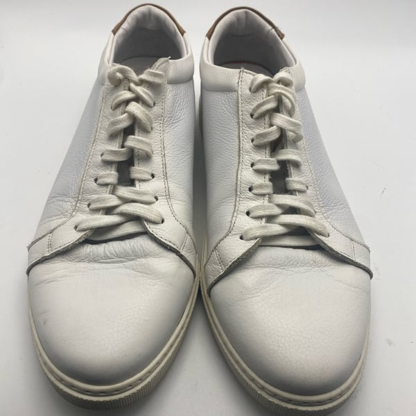 Allen Edmonds Courtside Sneaker Size 12 D White Leather