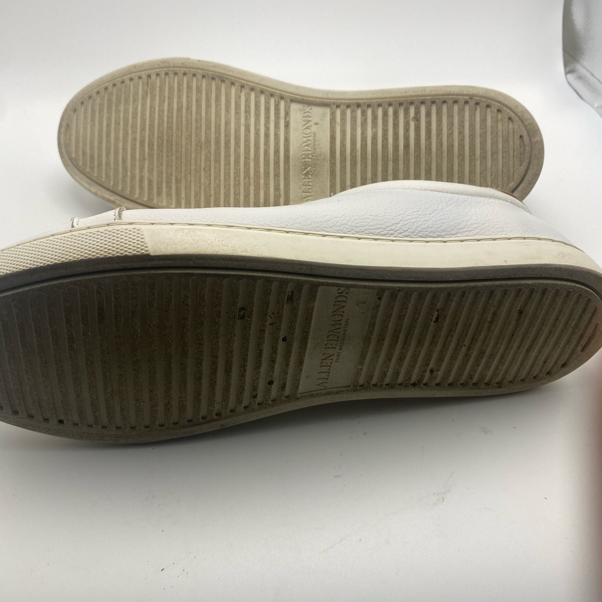 Allen Edmonds Courtside Sneaker Size 12 D White Leather 9