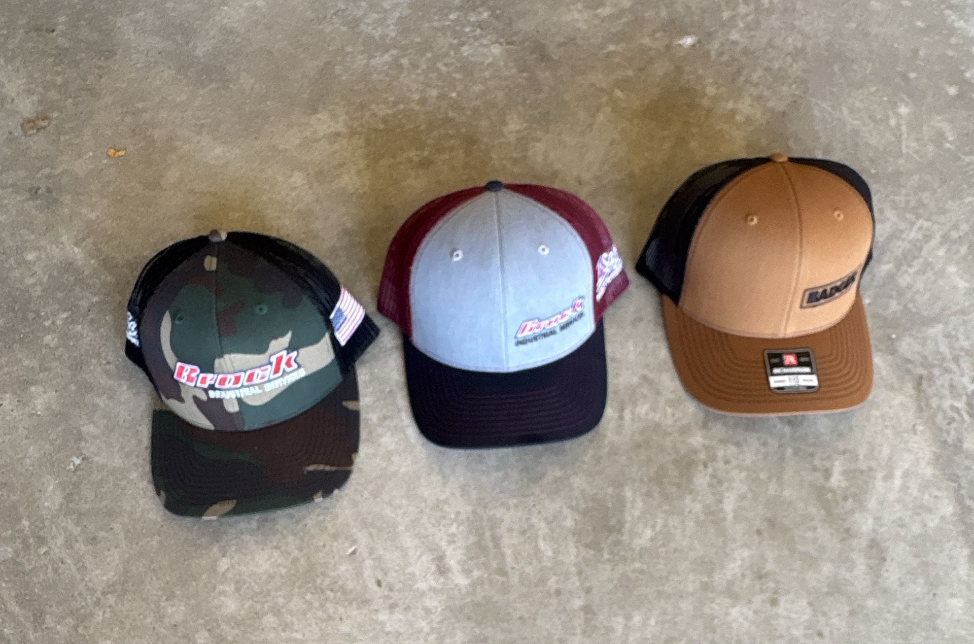 Richardson 112 Trucker Hat Assorted Lot of 3 1