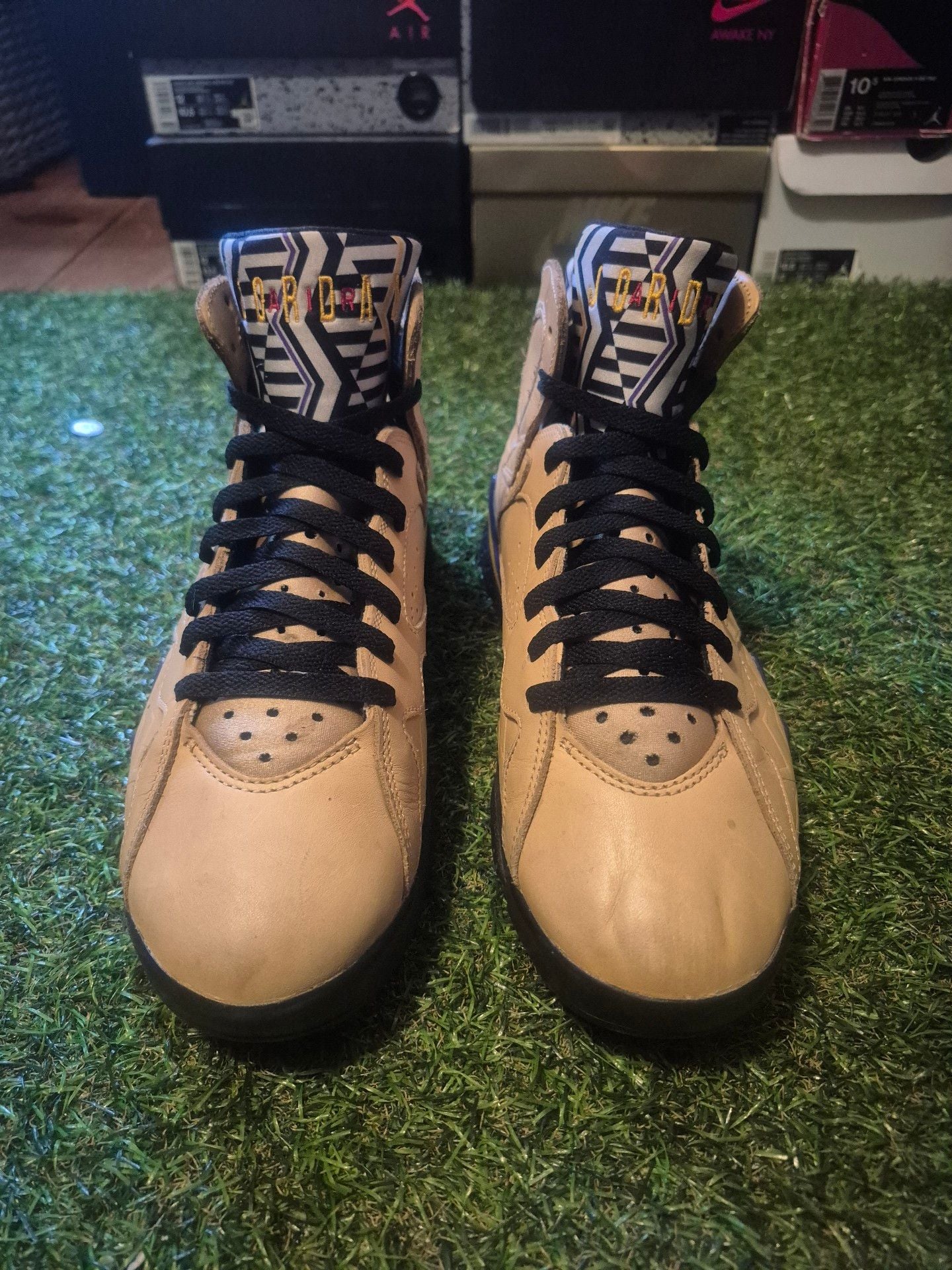 Nike Air Jordan 7 Retro SE Afrobeats Vachetta Tan Size 9.5 4