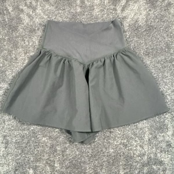 Offline by Aerie Real Me Crossover Flowy Short Size XXS Black
