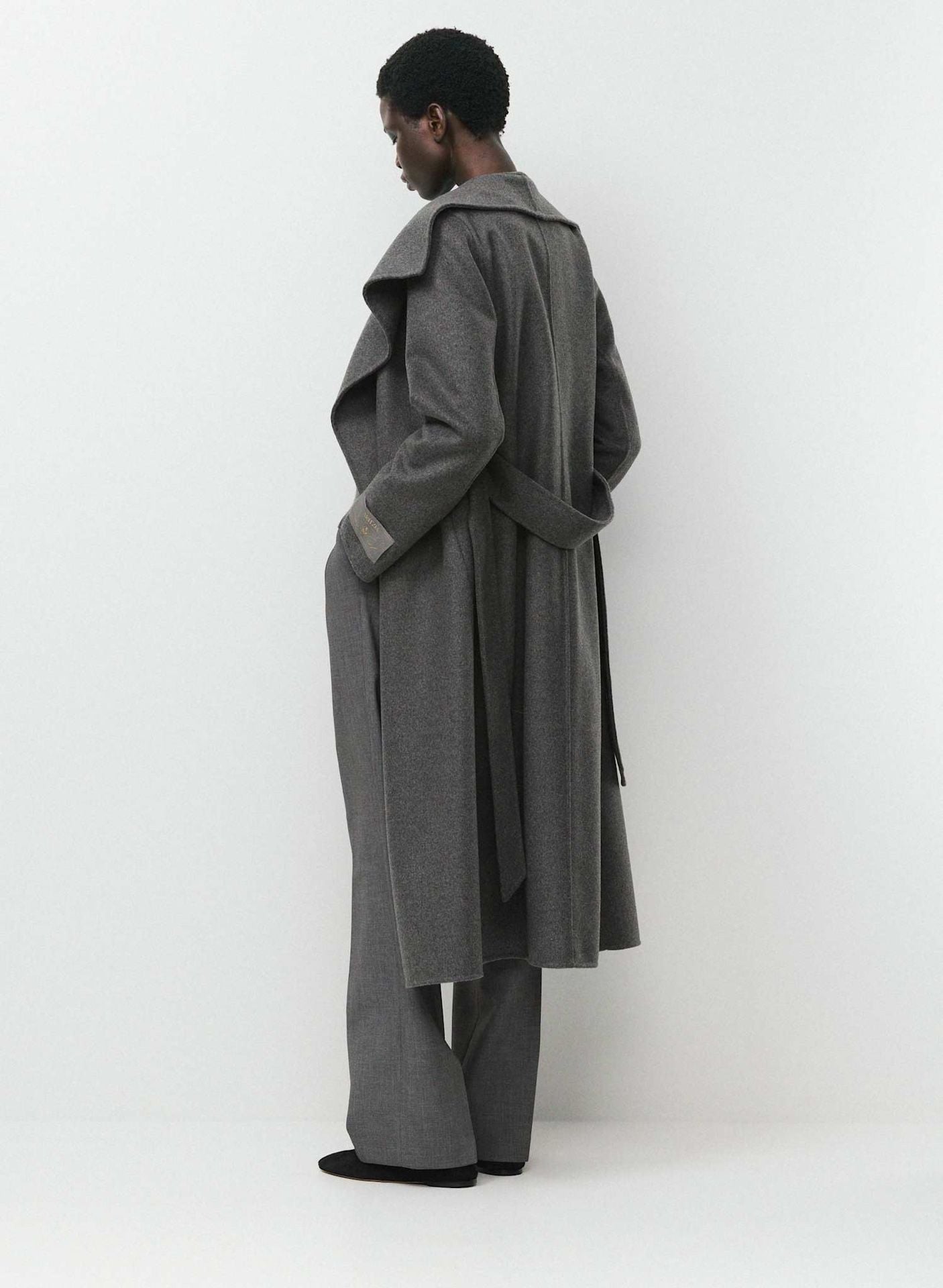 Aritzia The Portfolio Double-Faced Coat - Luxe (Re)Wool Size Medium NWT 7