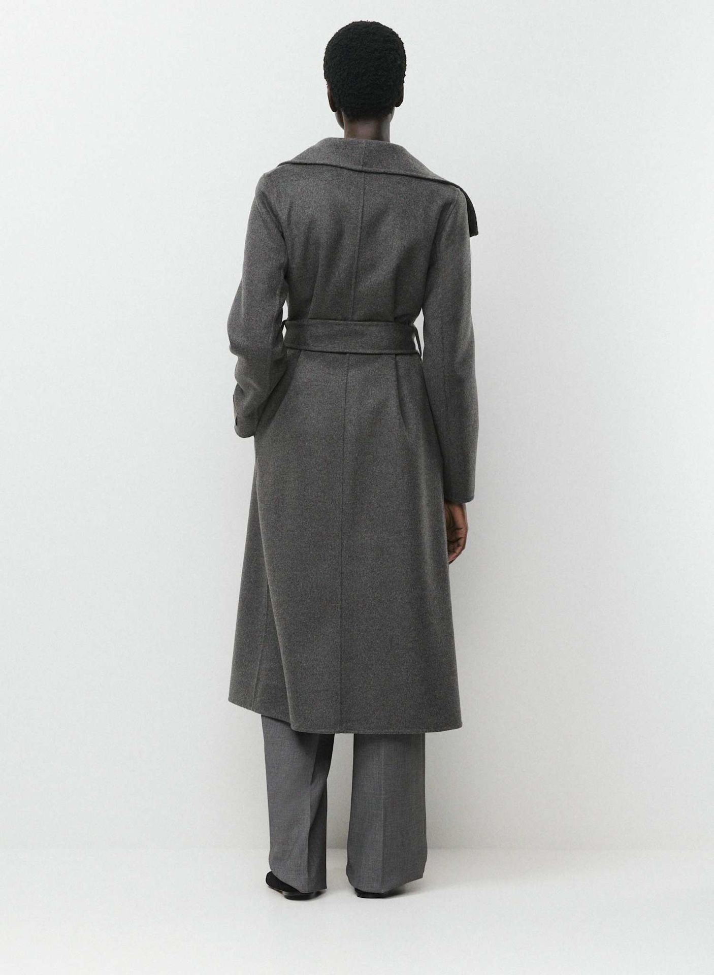 Aritzia The Portfolio Double-Faced Coat - Luxe (Re)Wool Size Medium NWT 8
