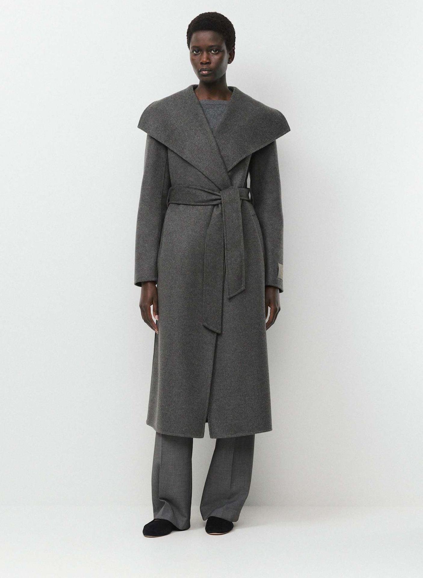 Aritzia The Portfolio Double-Faced Coat - Luxe (Re)Wool Size Medium NWT 11
