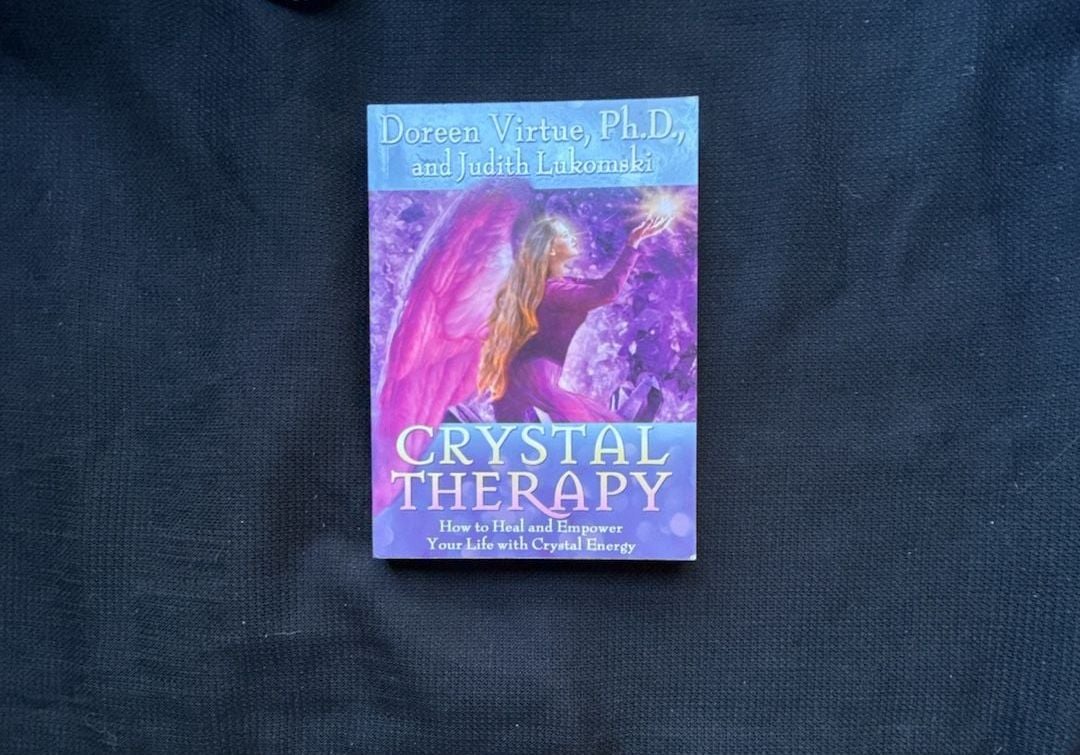 Hay House Crystal Therapy Book by Doreen Virtue Paperback 1