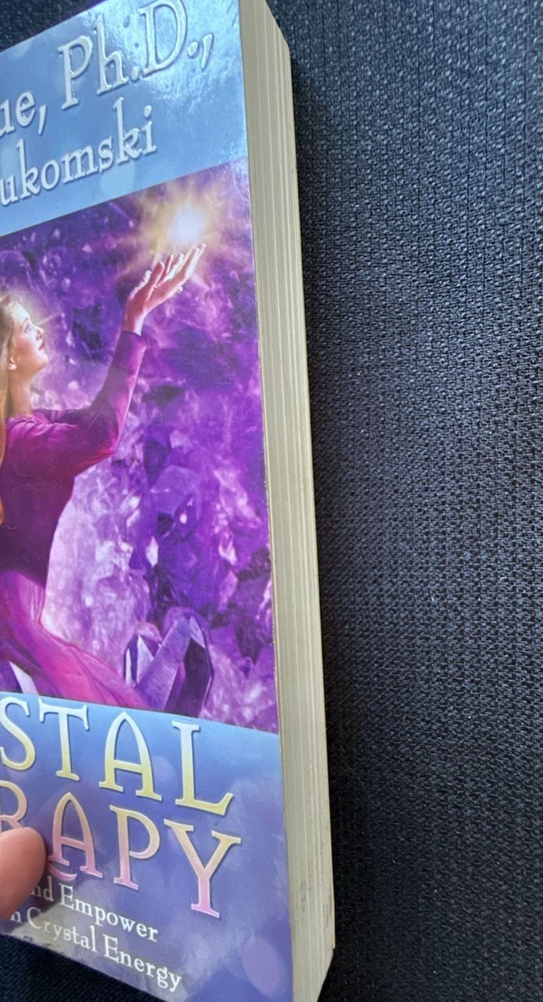 Hay House Crystal Therapy Book by Doreen Virtue Paperback 2