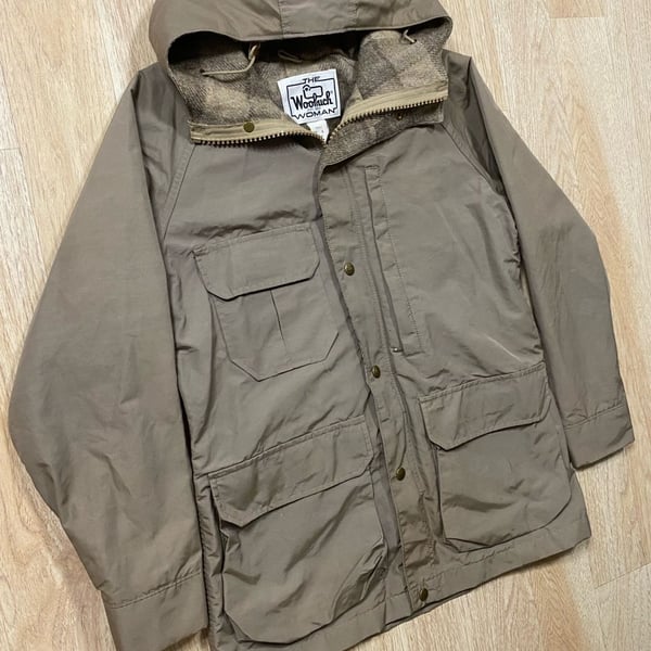 The Woolrich Woman Field Parka Size S Vintage Hooded Jacket