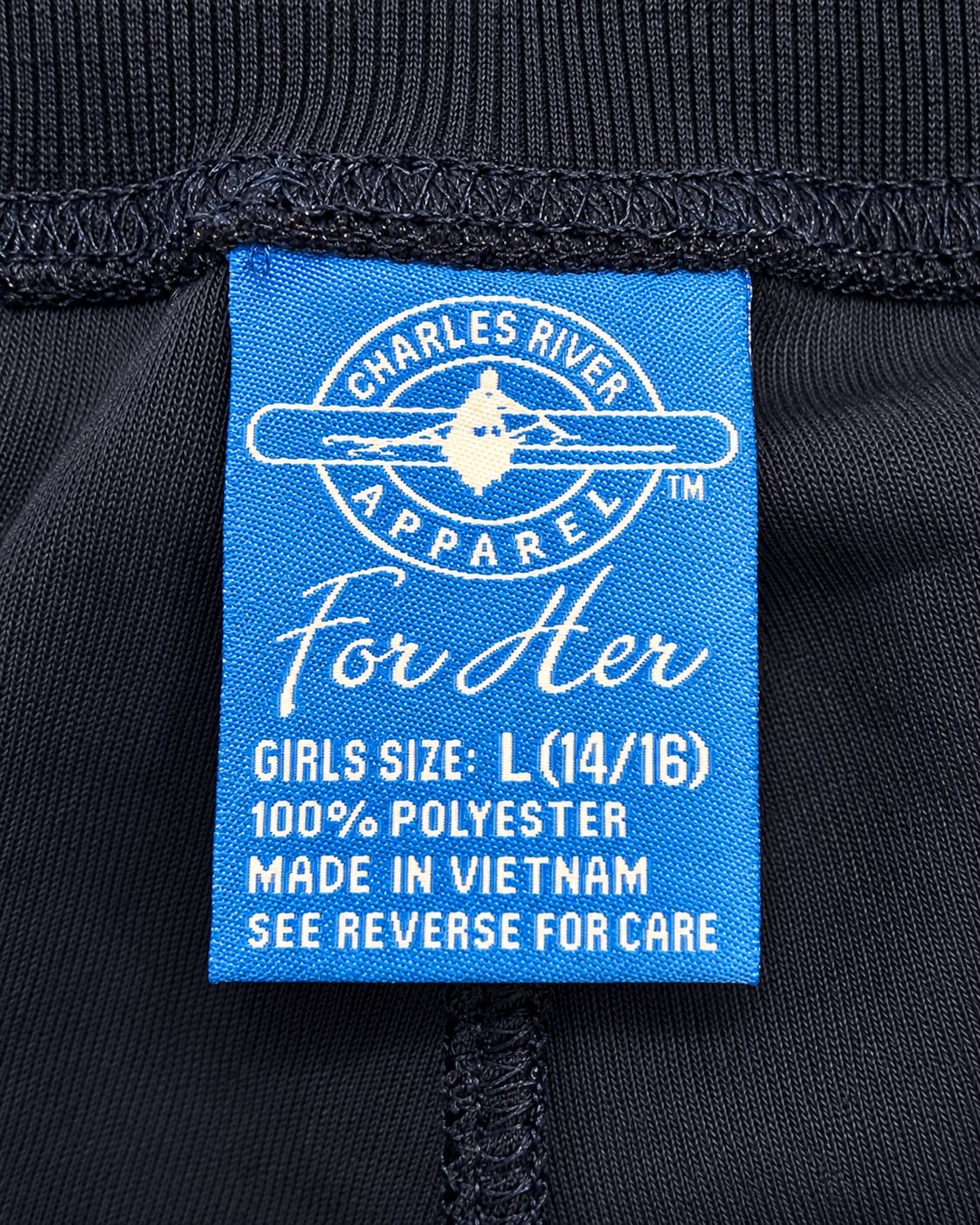 Charles River Apparel Girls Gymnastics Shorts – Navy – Size L (14/16) – NEW 6