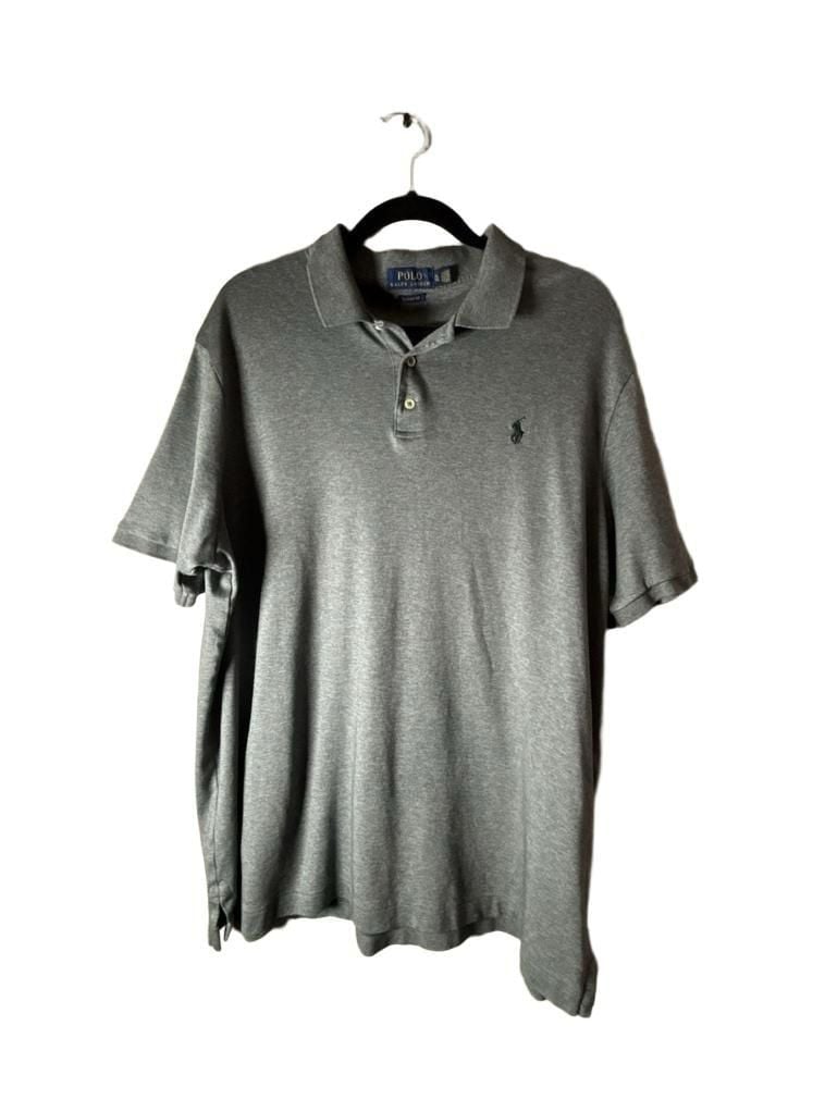 Polo Ralph Lauren Men's Classic Fit Short Sleeve Polo Shirt Gray Size XL 2