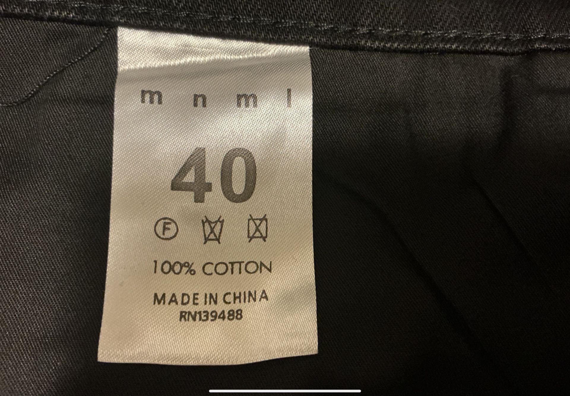MNML Black Multi-Fabric Patchwork Distressed Denim Jeans 11