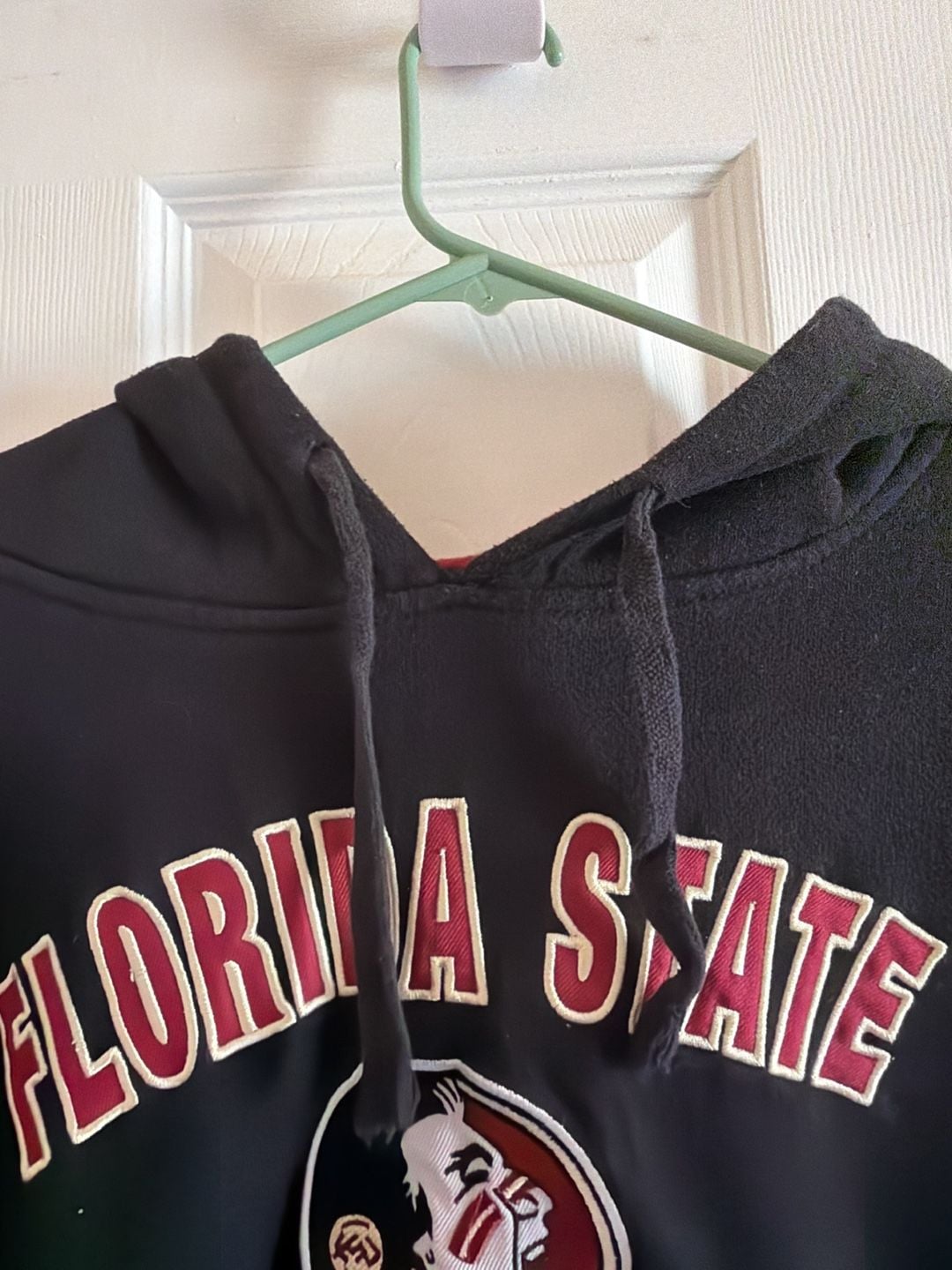Florida State Seminoles Black Hoodie Arch Logo Sweatshirt SOU1440-N 7