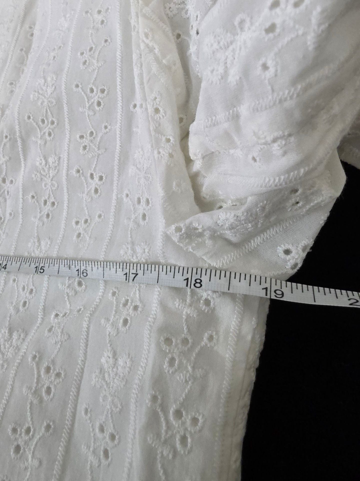 WeWoreWhat White Eyelet Blazer Tailored Jacket New with Tags XS Boho Chic
 8