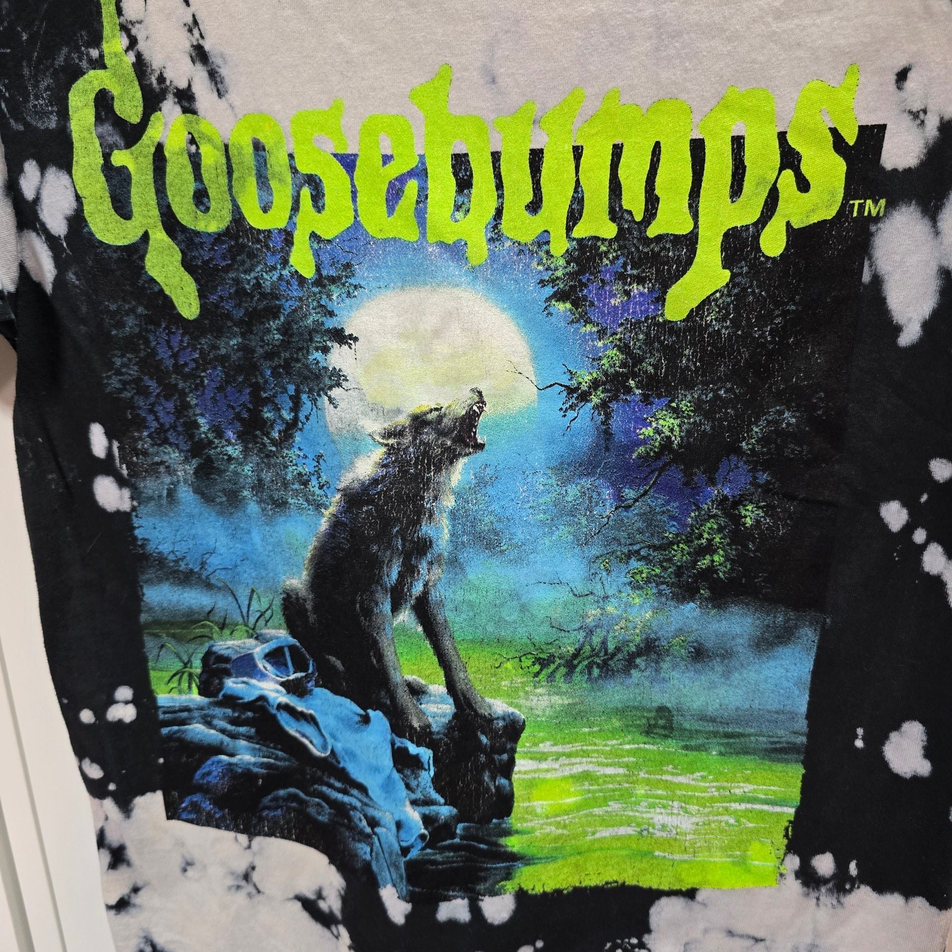 Goosebumps Tie Dye Werewolf T-Shirt 3