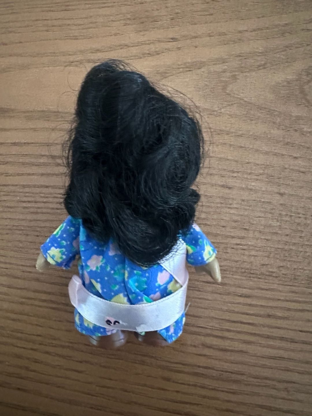Precious Moments Hi Babies International Doll Blue Floral Kimono 2