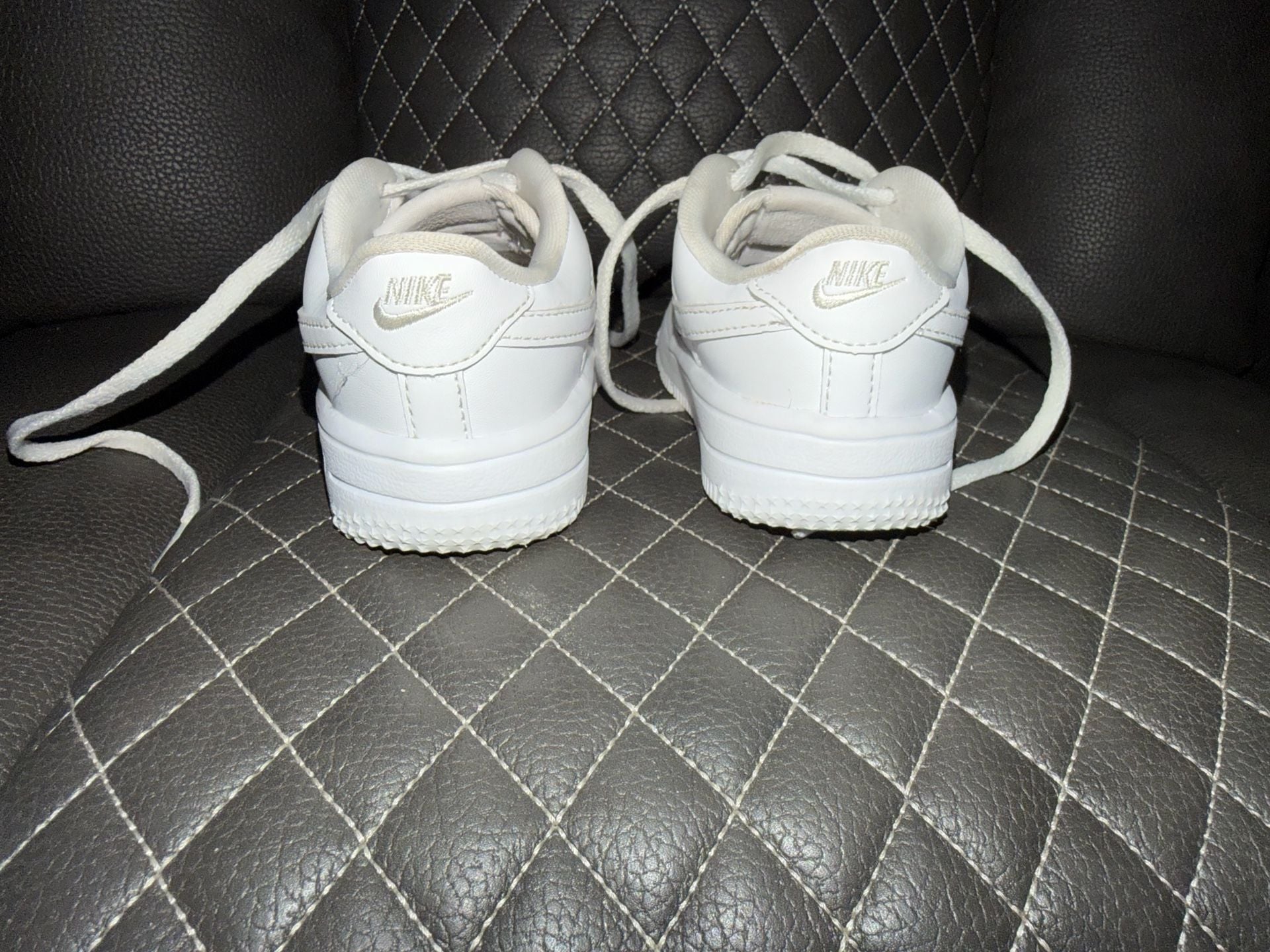 Nike Air Force 1 Toddler Size 7C White Low Top Shoes 4