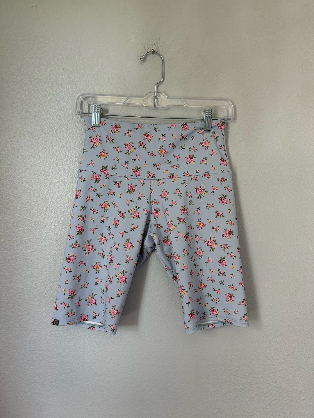 Onzie Bike Shorts Size S/M Floral Athletic Biker 2