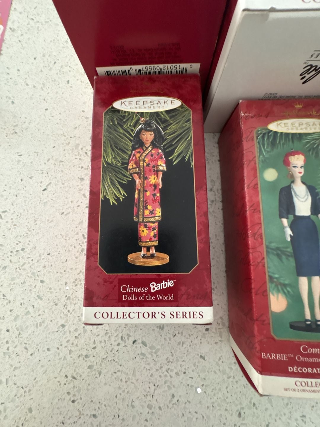 Lot of 5 New Hallmark Keepsake Ornament Barbie Commuter Set Collector's Series!
Never been opened!
6