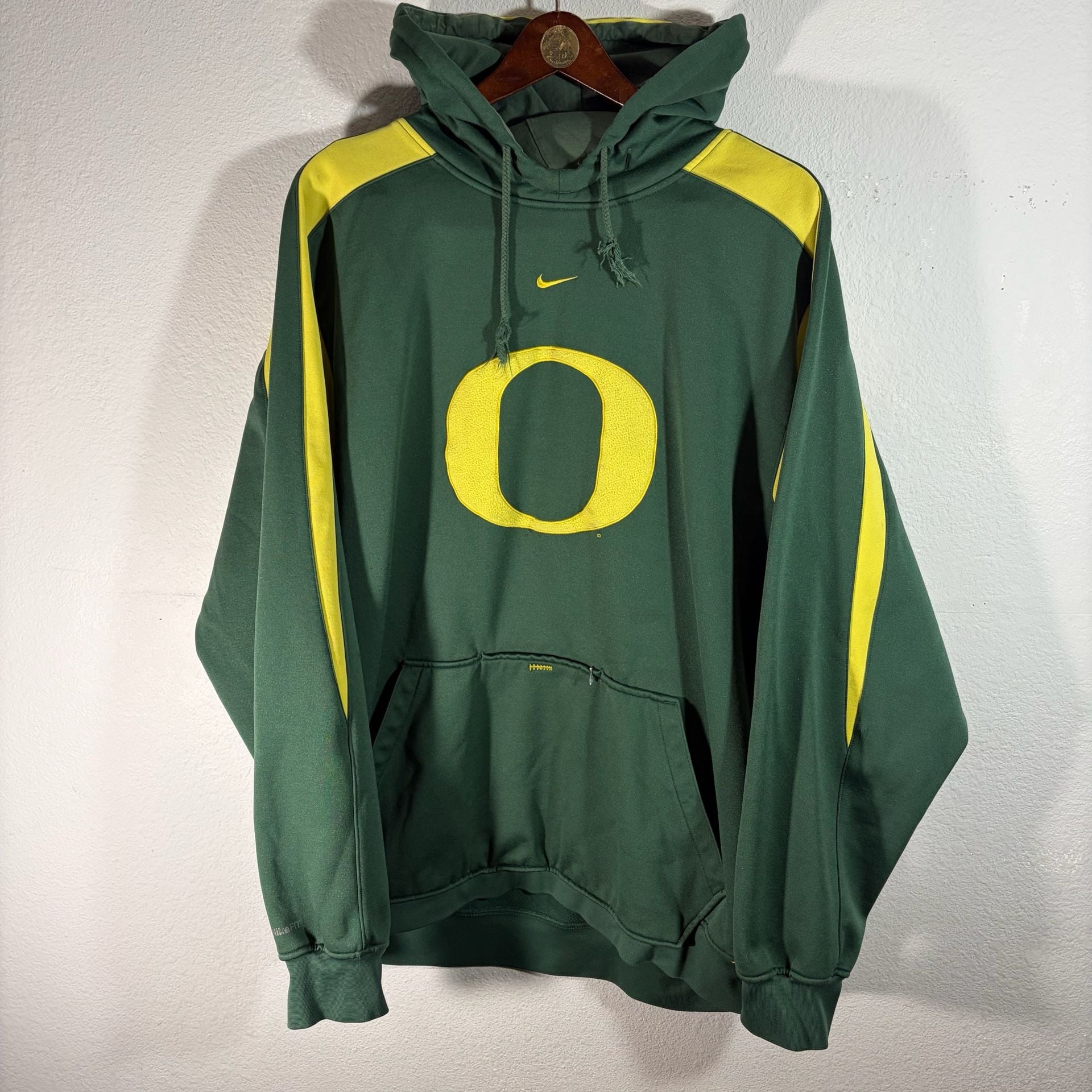 CRAZY CENTER SWOOSH Y2K Nike Oregon Ducks Hoodie 2