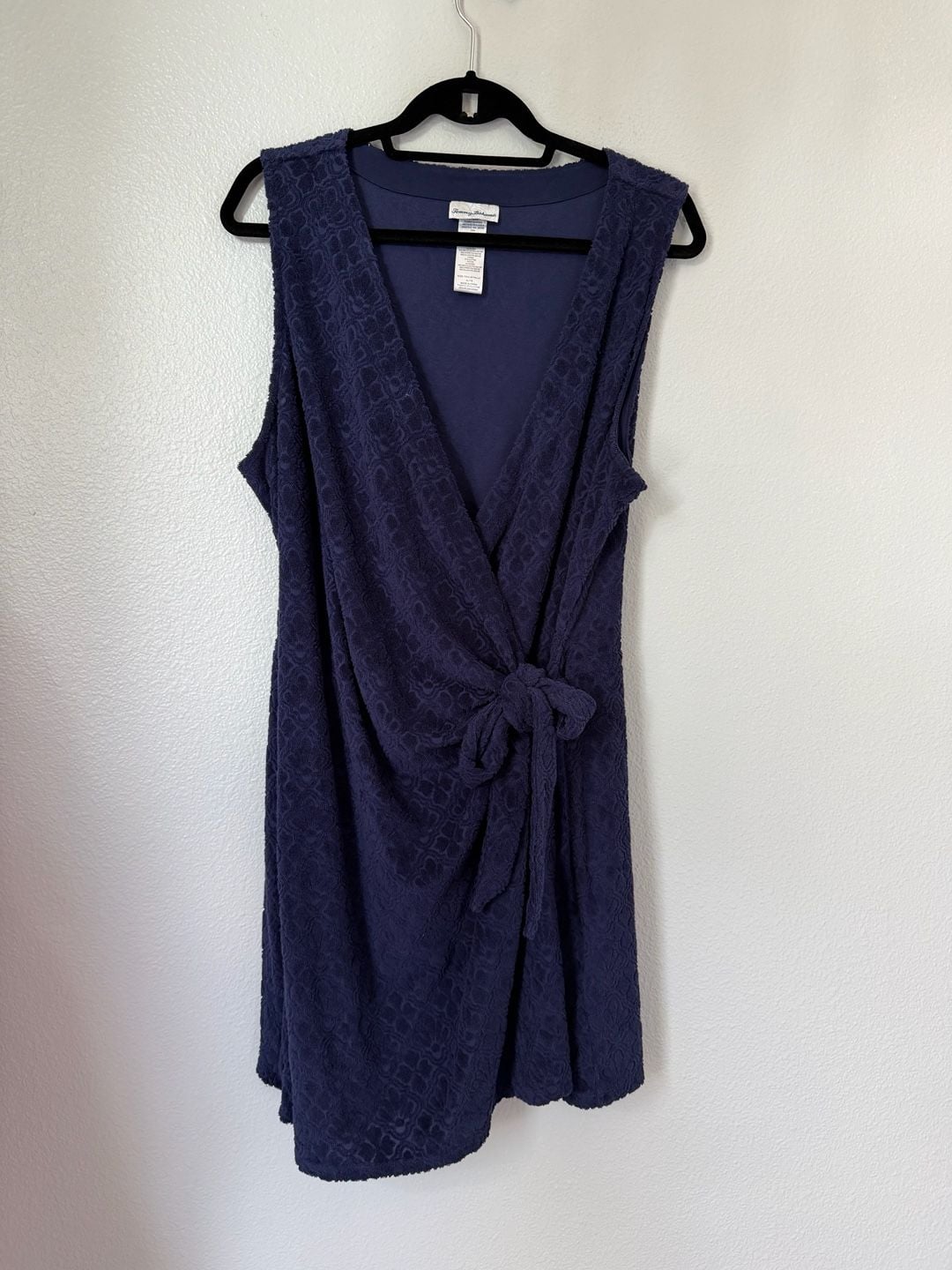 Tommy Bahama Size XL Navy Blue Dress 2