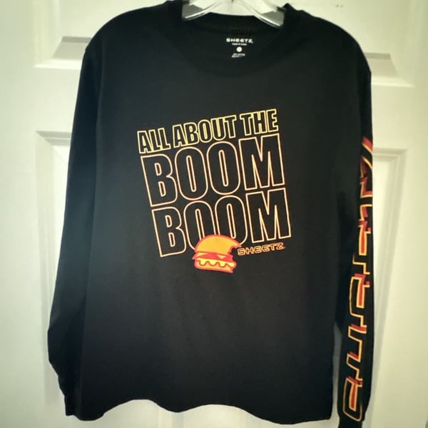 Sheetz All About The Boom Boom Long Sleeve T-Shirt Size S