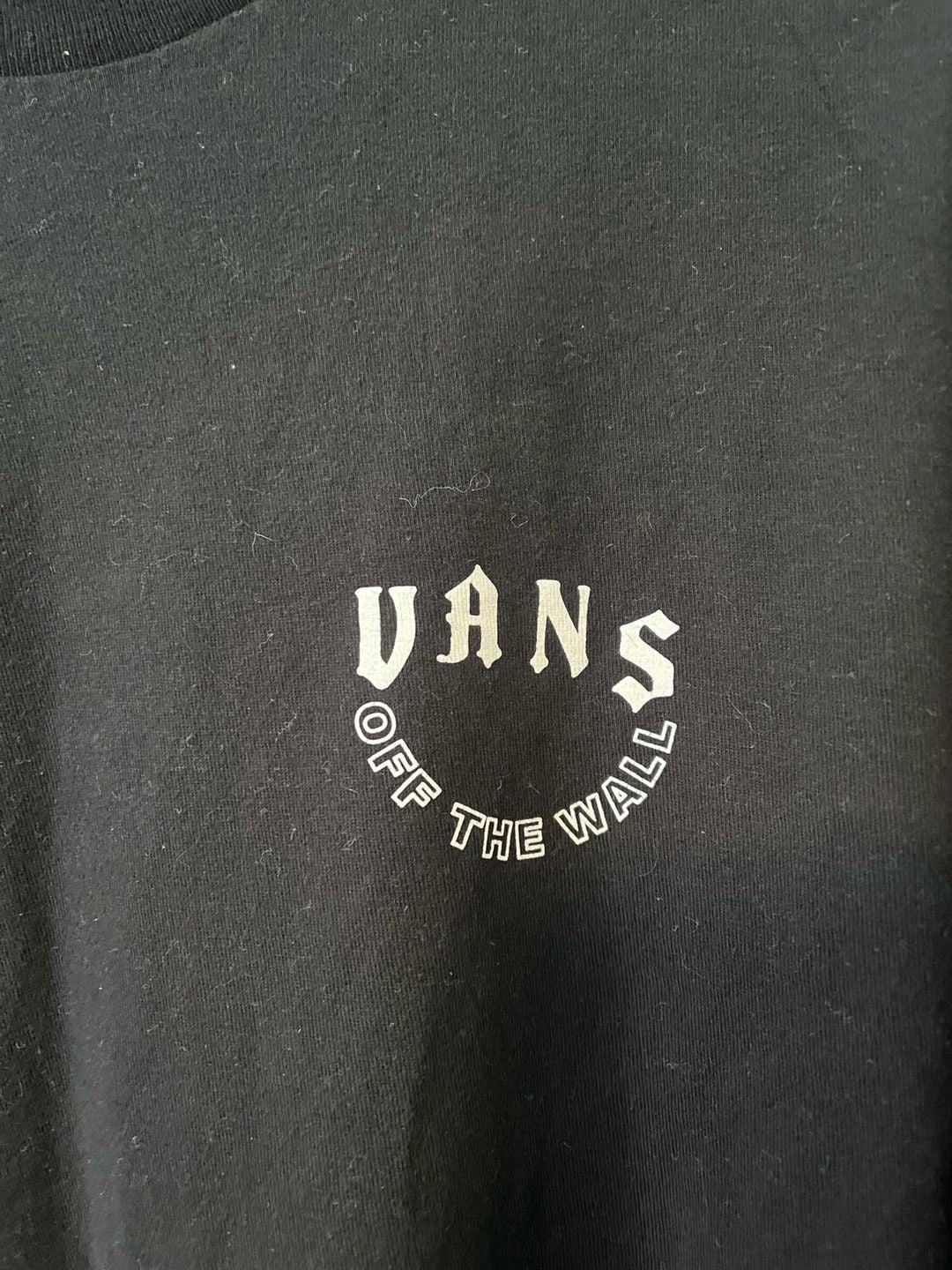 Vans Pushing Up Long Sleeve T-Shirt Size Medium Black 3