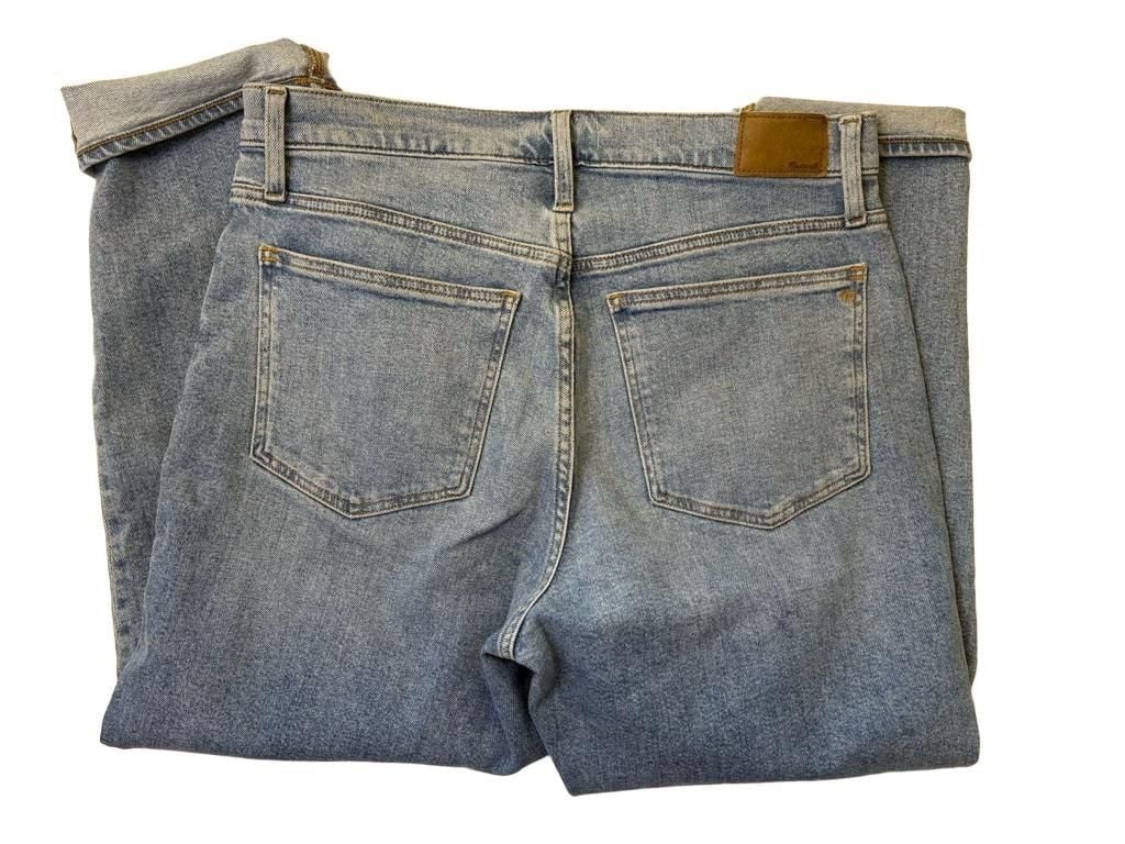 Madewell The Perfect Vintage Straight Jean Size 31 Blue Wash 7