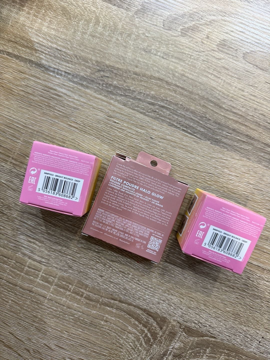 Lottie London Bright Bounce Underye Corrector & Eld pressed powderDeep 5.5g Makeup Lot 3