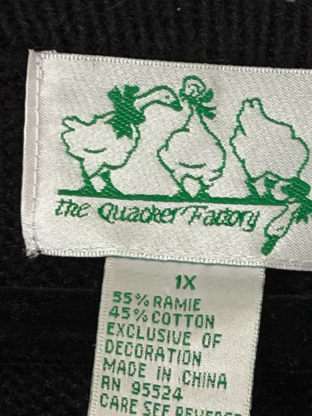 Quacker Factory Happy Hour Cocktail Cardigan Size 1X 4