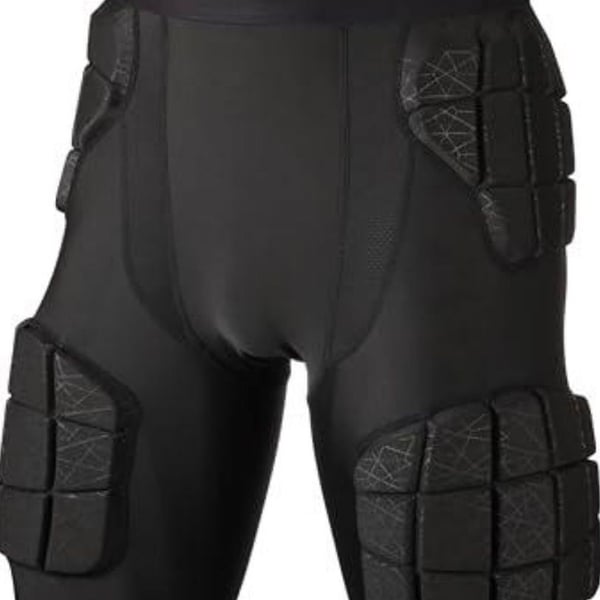 Surlim Padded Compression Shorts Size L Black Protective Sports Gear