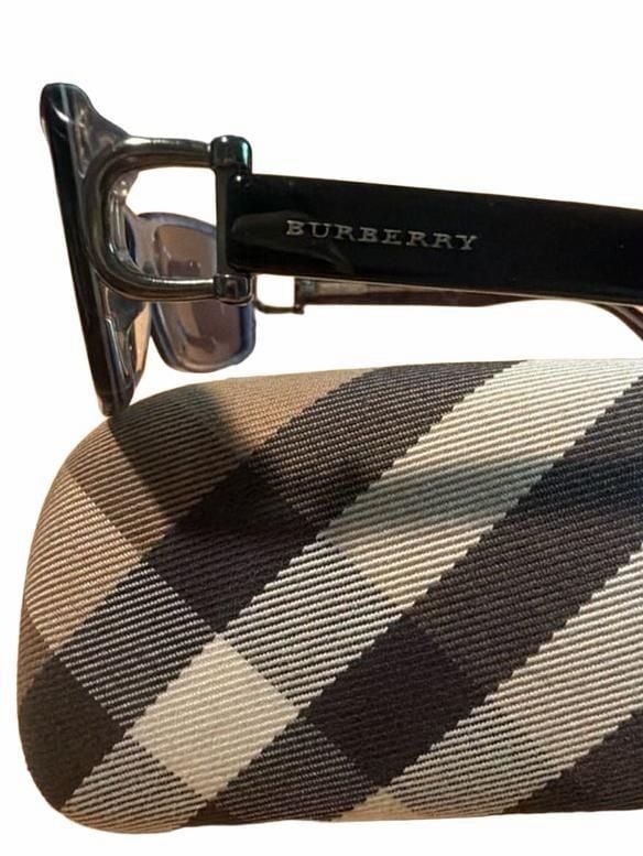 Burberry Square Sunglasses Black with Case 4