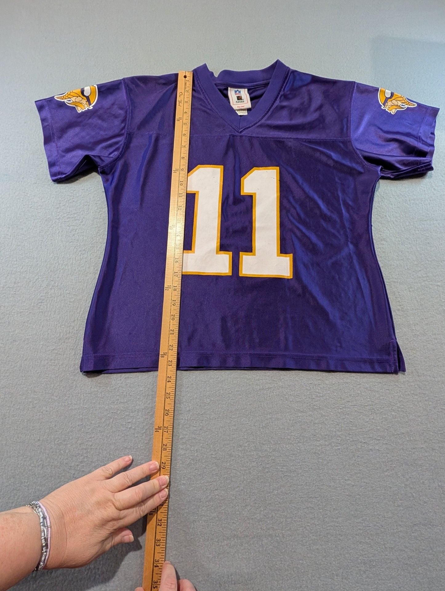 NFL Players For Her Minnesota Vikings Daunte Culpepper 11 Jersey Size M 5